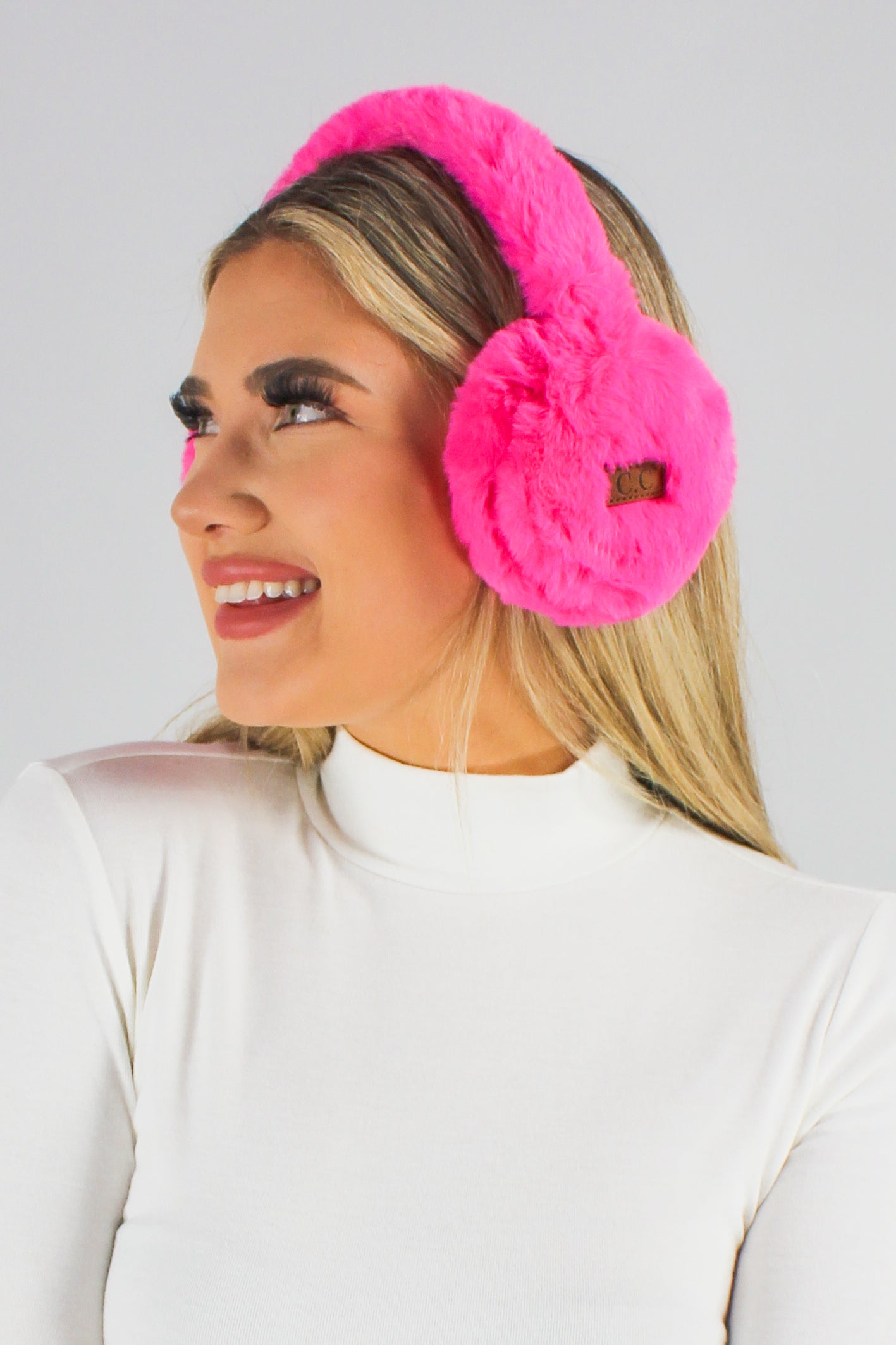 Faux fur earmuffs, Collection 2023