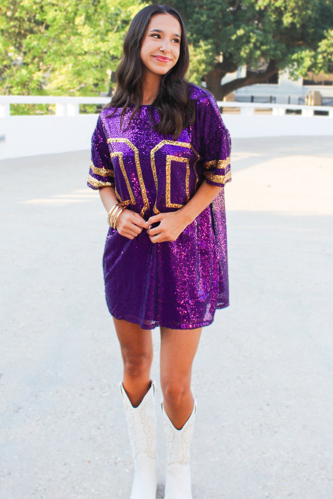 sequin dress