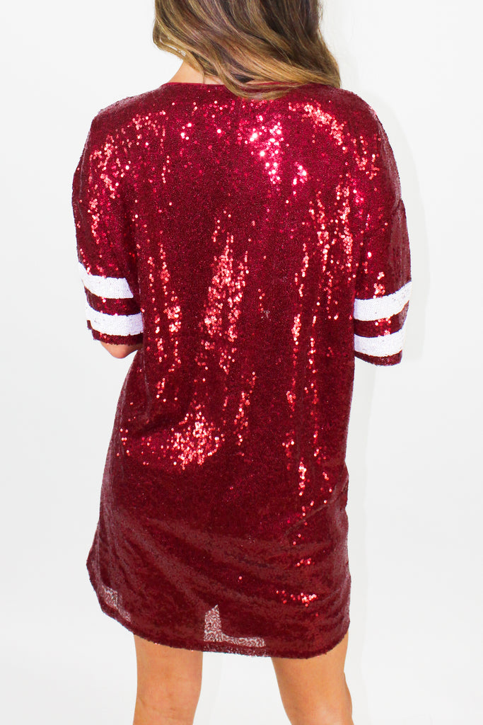 sequin dress