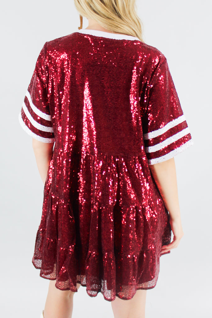 sequin dress