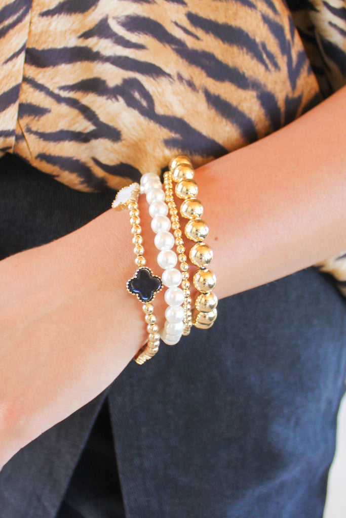 pearl bracelet set